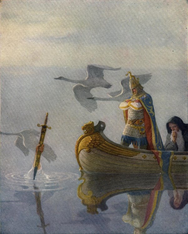 История о короле Артуре и мече Экскалибур